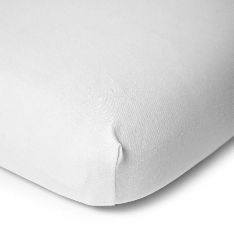 Organic white playpen mattress cover - Cot