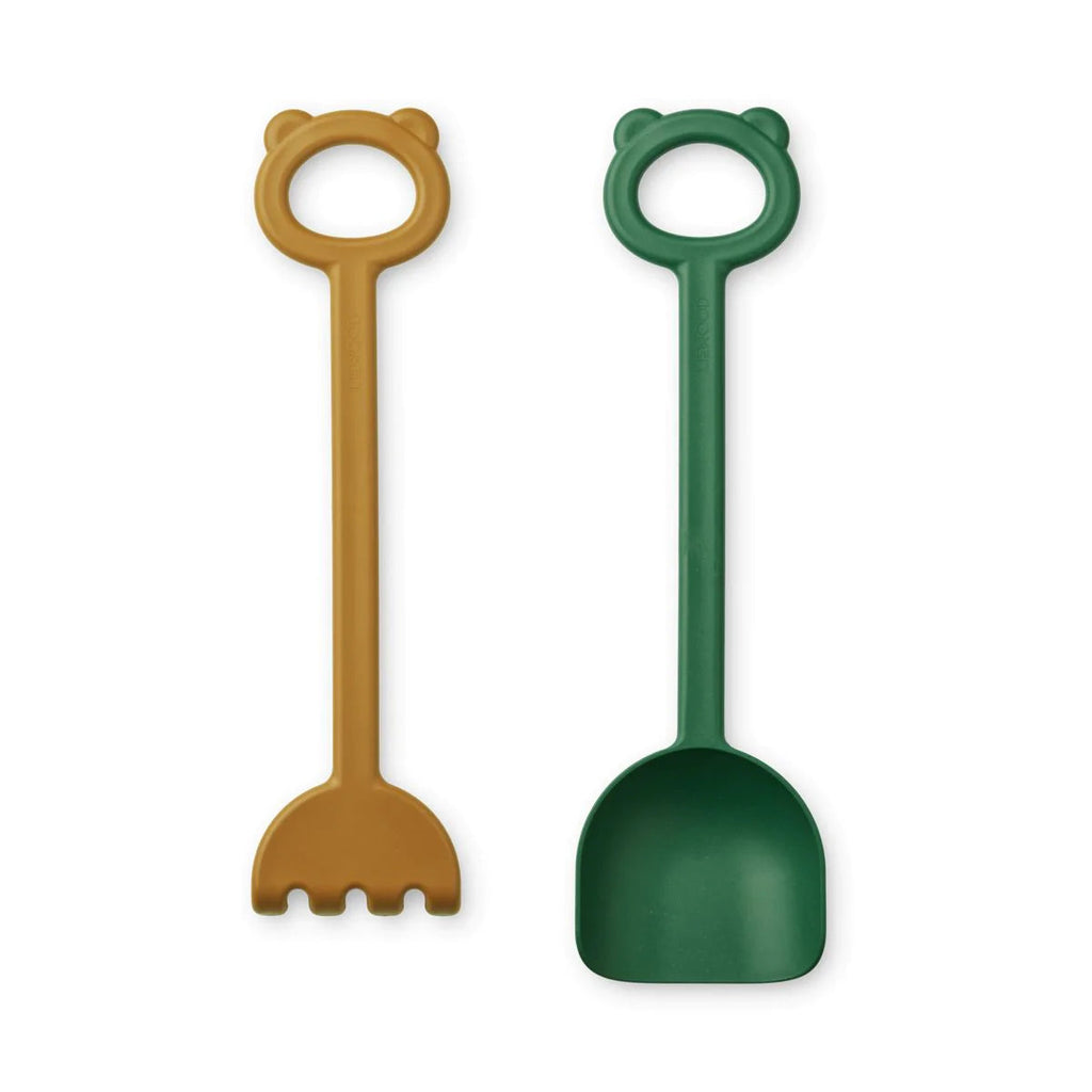 Hilda shovel and rake (various colors) - garden green -