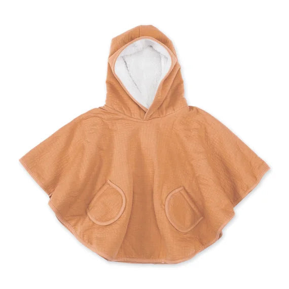 Teddy travel poncho 9-36 months (various colors) - apricot