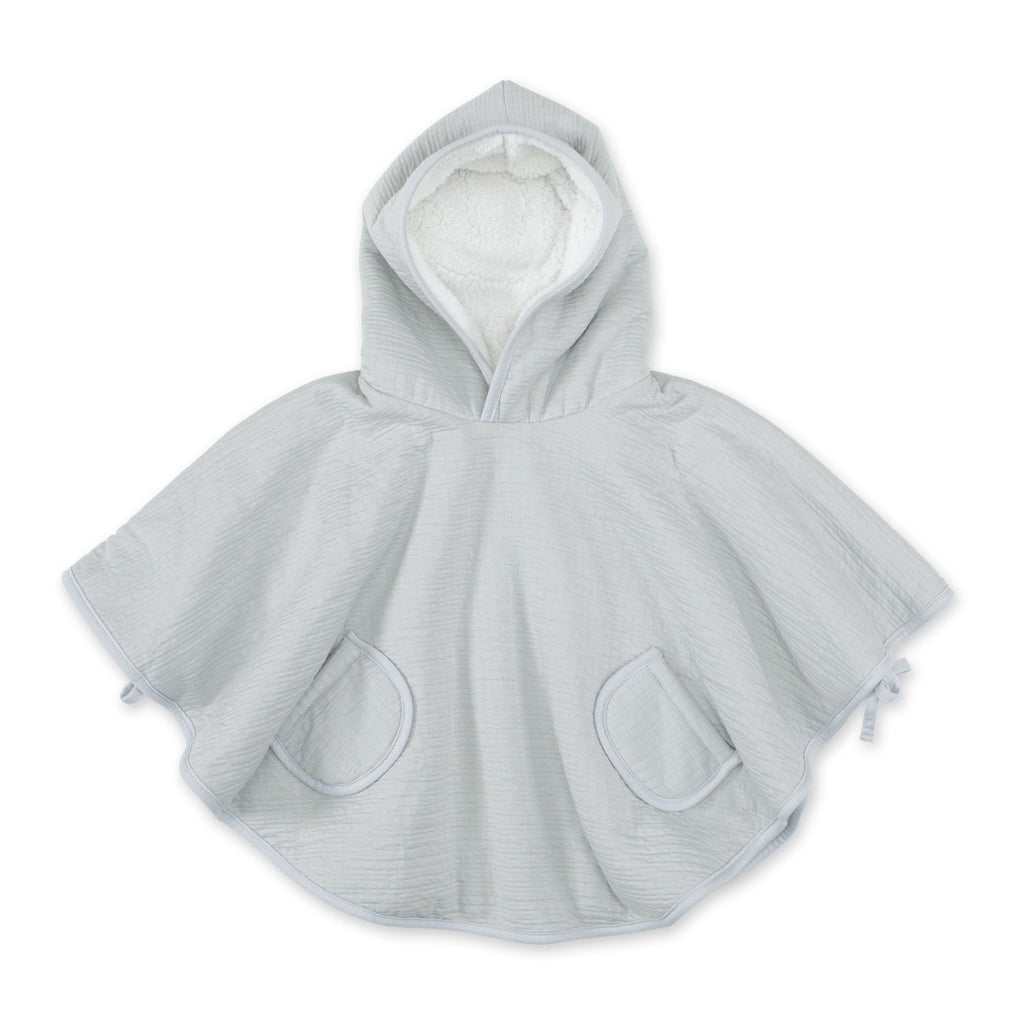 Teddy travel poncho 9-36 months (various colors) - gray