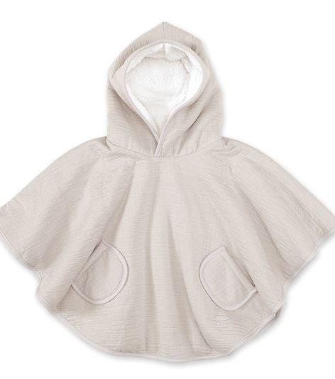 Teddy travel poncho 9-36 months (various colors) - sand -