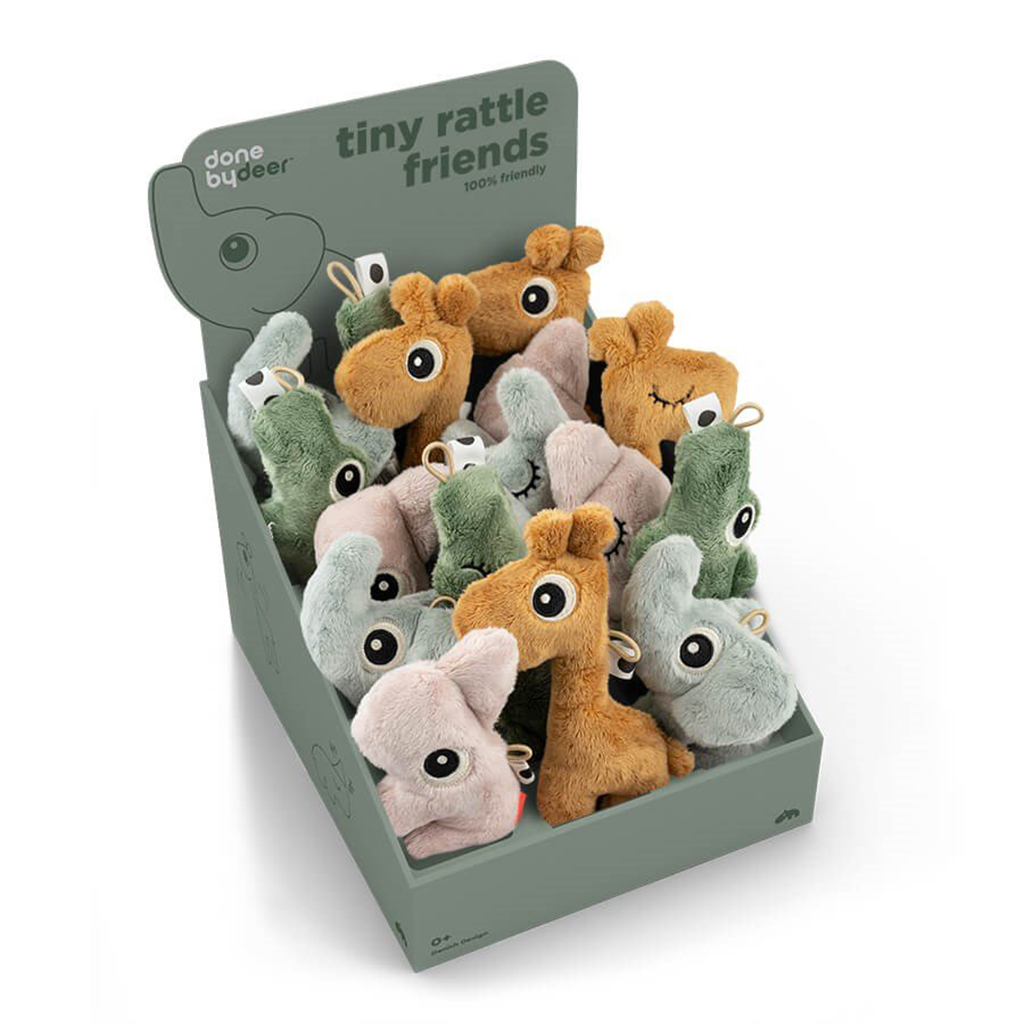 Tiny rattles Deer friends Colour mix - toy