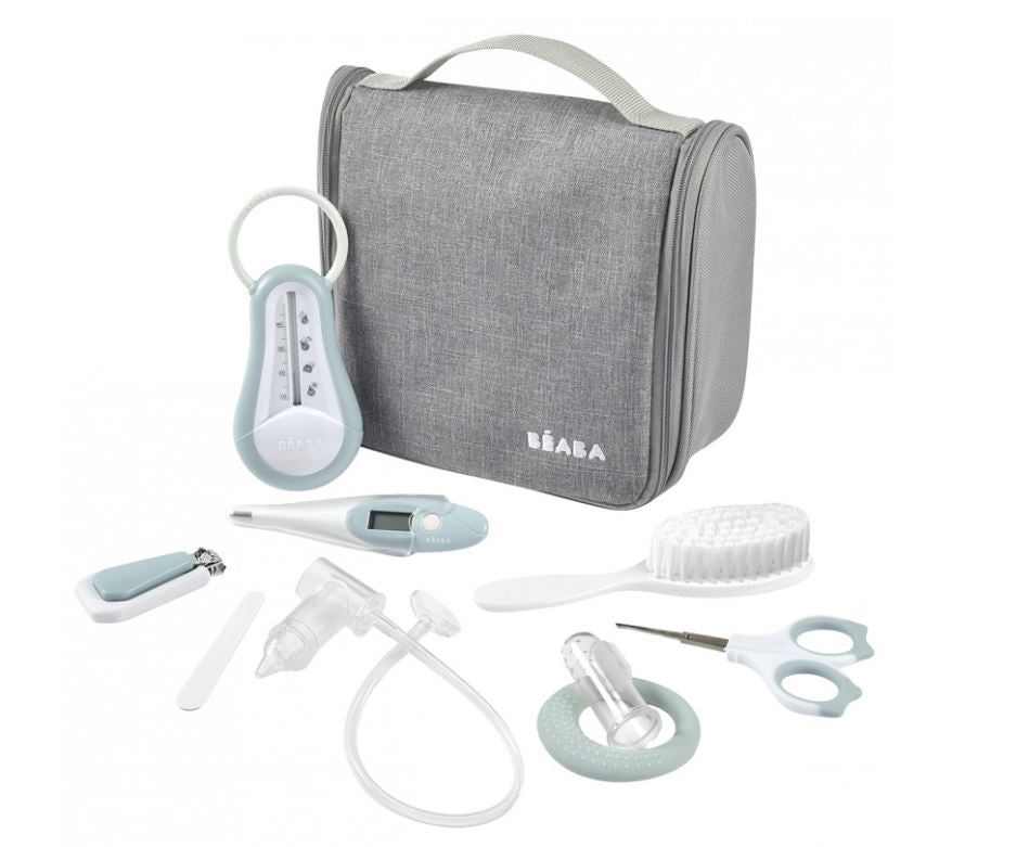Grey-blue toiletry bag - Baby care