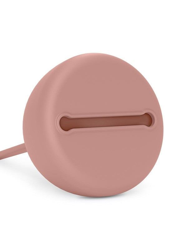 Roze siliconen fopspeendoos - Accessoires Baby