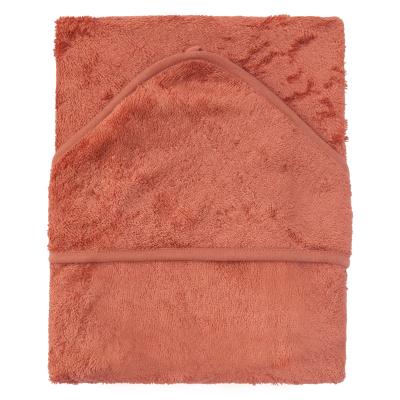Badcape 95x95cm (diverse kleuren) - abrikoos blush - cape