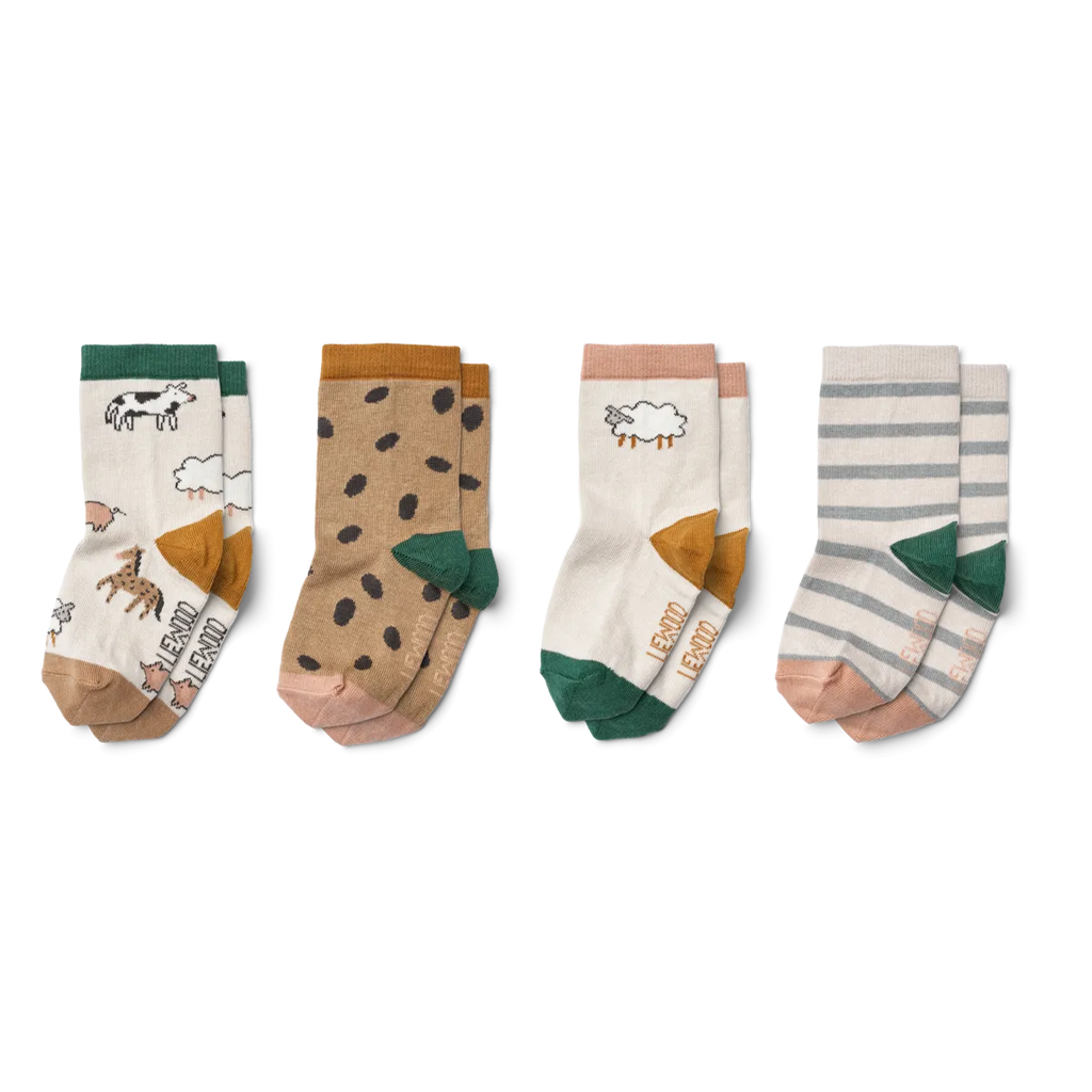 Silas sokken (4 stuks) - Boerderij Sandy - sokken