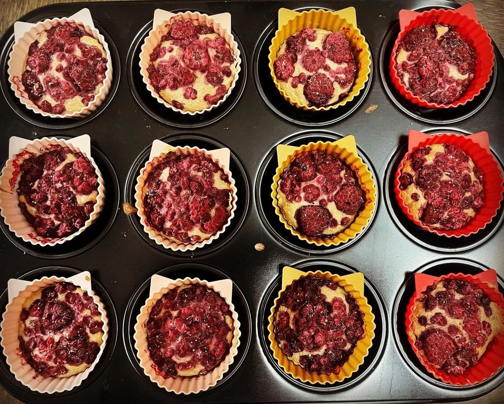 Set van 12 jerrycan taartvormen (diverse kleuren) - maaltijden