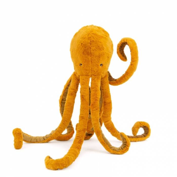 Grote octopus pluche Alles over de wereld - Speelgoed