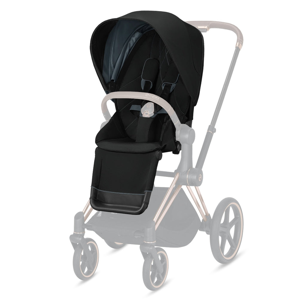 Priam / ePriam zitverkleiner - Diepzwart - Reizen voor baby's