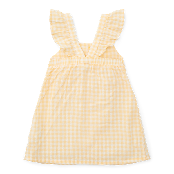 Mouwloze jurk - Sunshine Checks (verschillende maten)