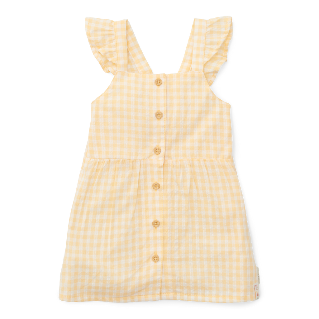 Mouwloze jurk - Sunshine Checks (verschillende maten)
