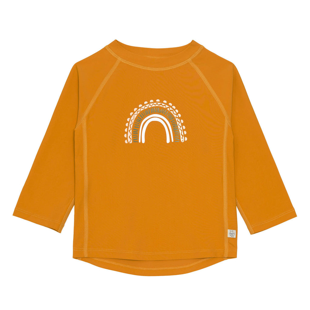 UV-beschermend kinder-T-shirt met lange mouwen - Regenboog