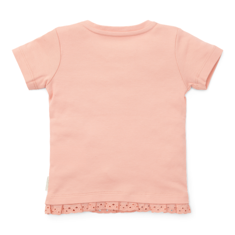 T - shirt - pink Flowers (divers tailles)