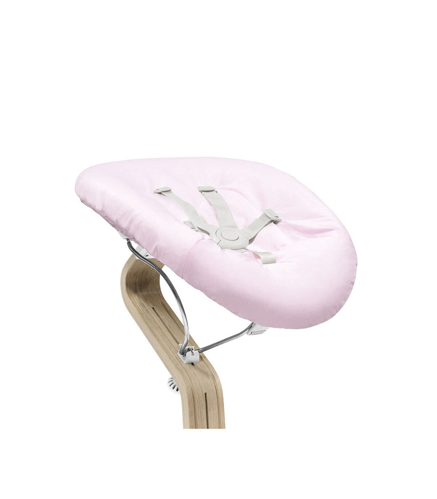 Nomi Baby wipstoeltje met wit onderstel (diverse kleuren) - Roze / Wit