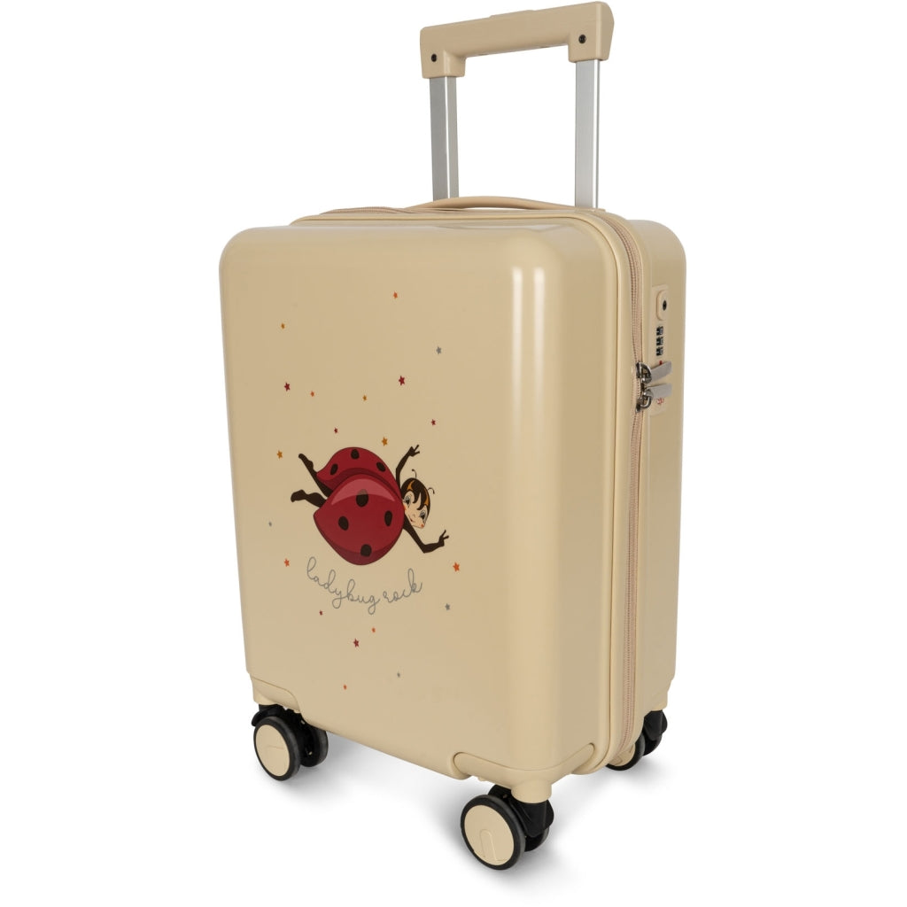 Lieveheersbeestje koffer - Reizen met baby