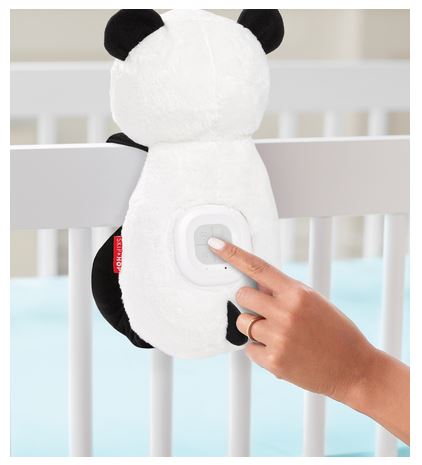 Huil-actieve fopspeen - Panda - activity toy