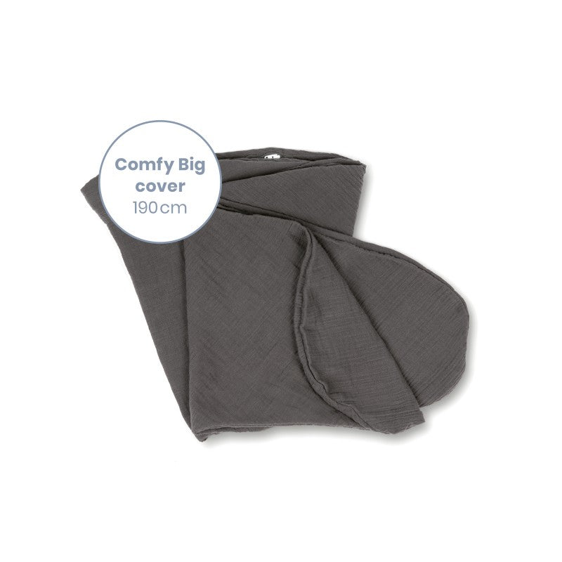 Comfy big tetra kussenhoes (diverse kleuren) - grijs -