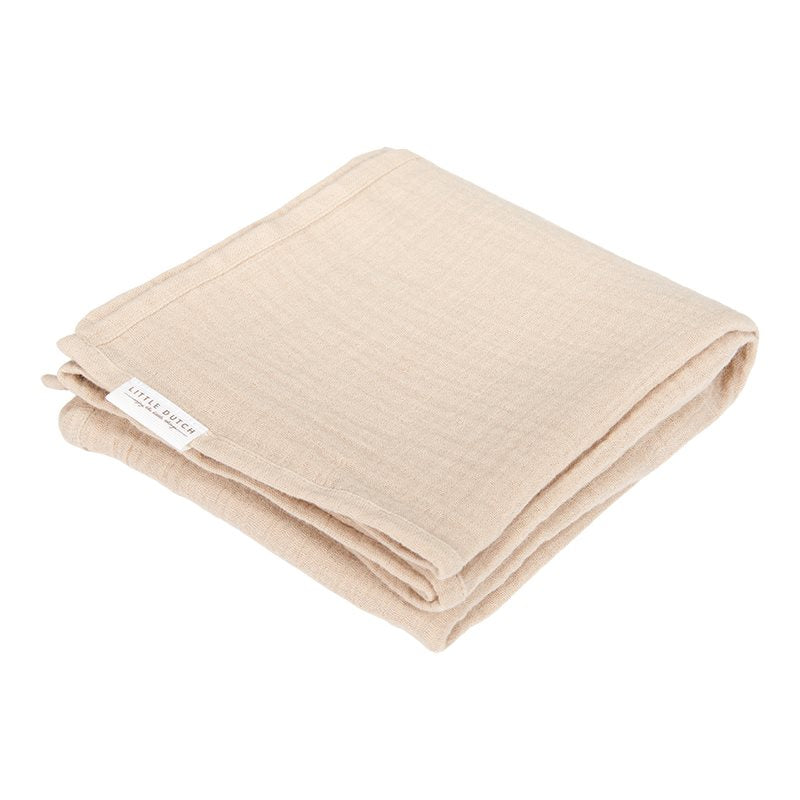 Ensemble de 2 langes hydrophiles 70 x 70 Baby Bunny / Beige