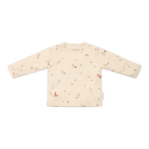 T-shirt manches longues - Sable - Forest Friends Taille 62 Liste 
