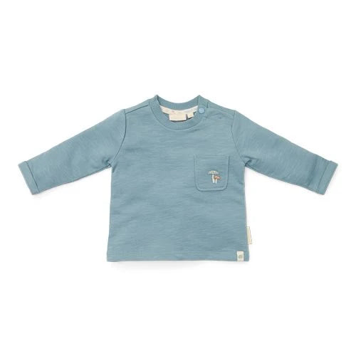 Long-sleeve T-shirt - Blue - Forest Friends