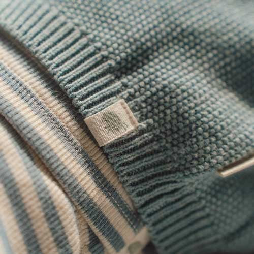 Cardigan tricoté - Bleu - Forest Friends Taille 62 Liste 