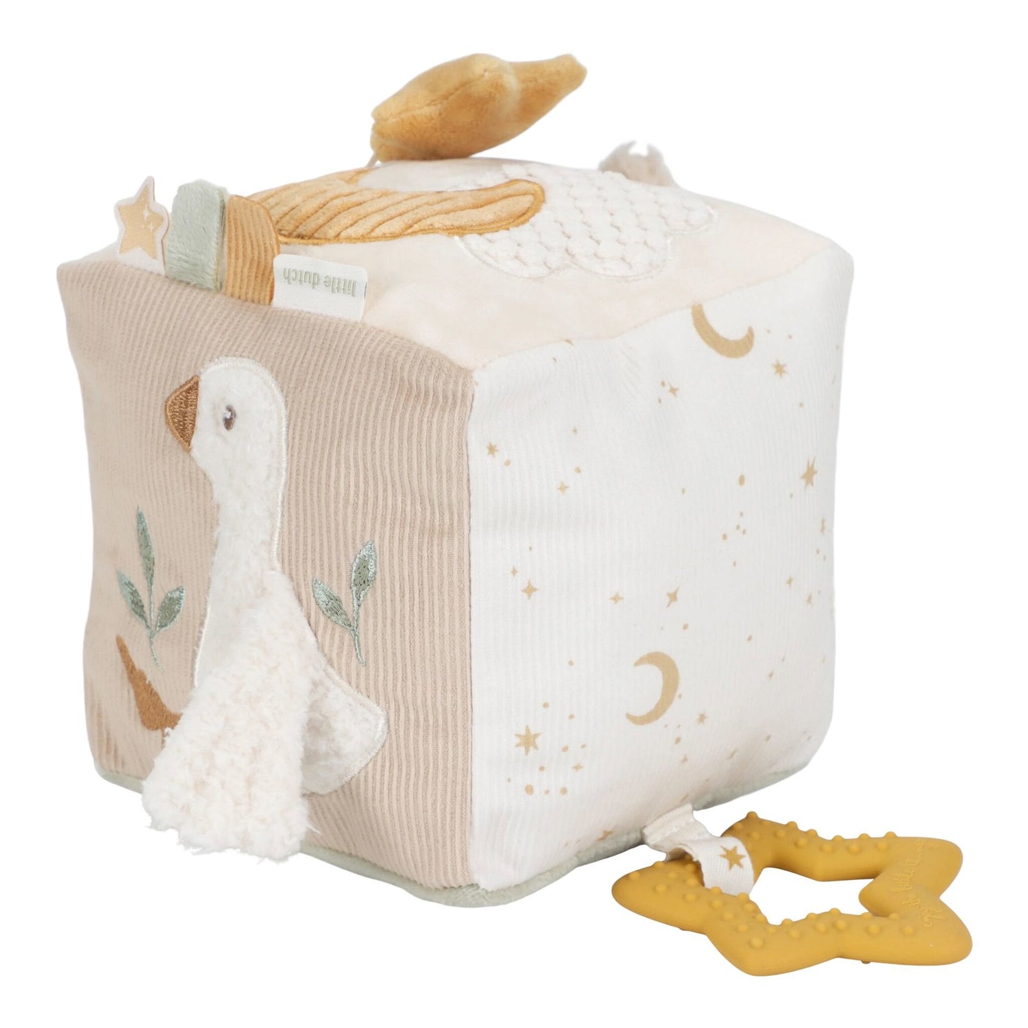 Aktivitätswürfel – Beige – Newborn Naturals