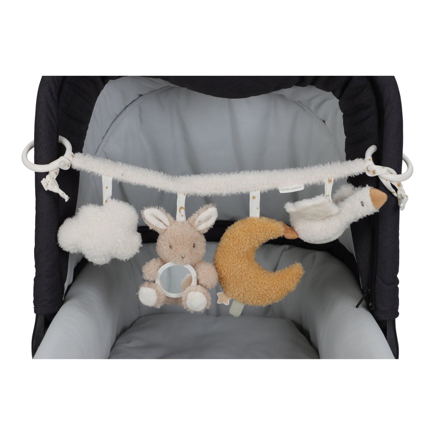 Chaîne de poussette - Beige - Newborn Naturals