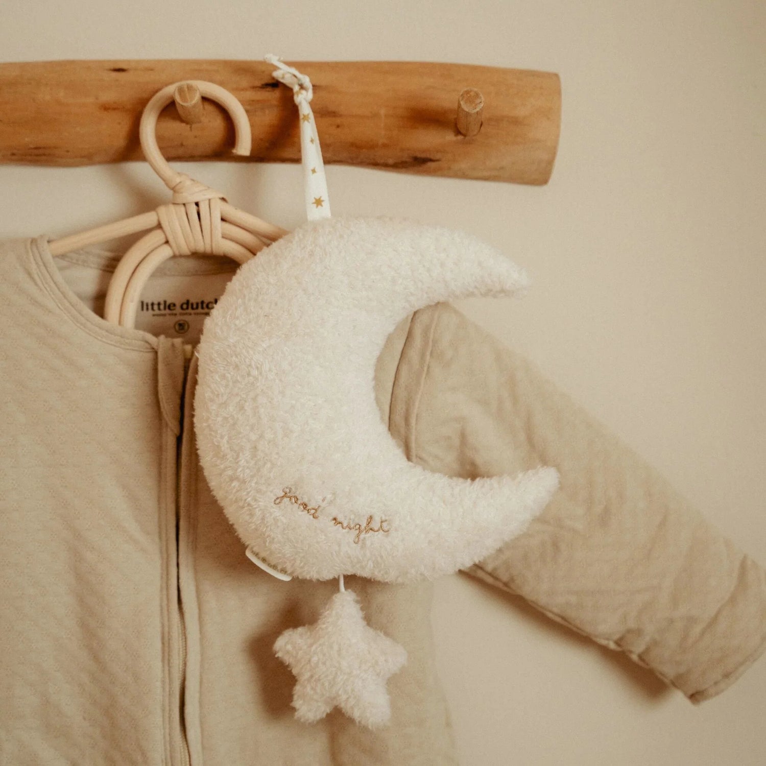 Boîte à musique Lune - Blanc - Newborn Naturals