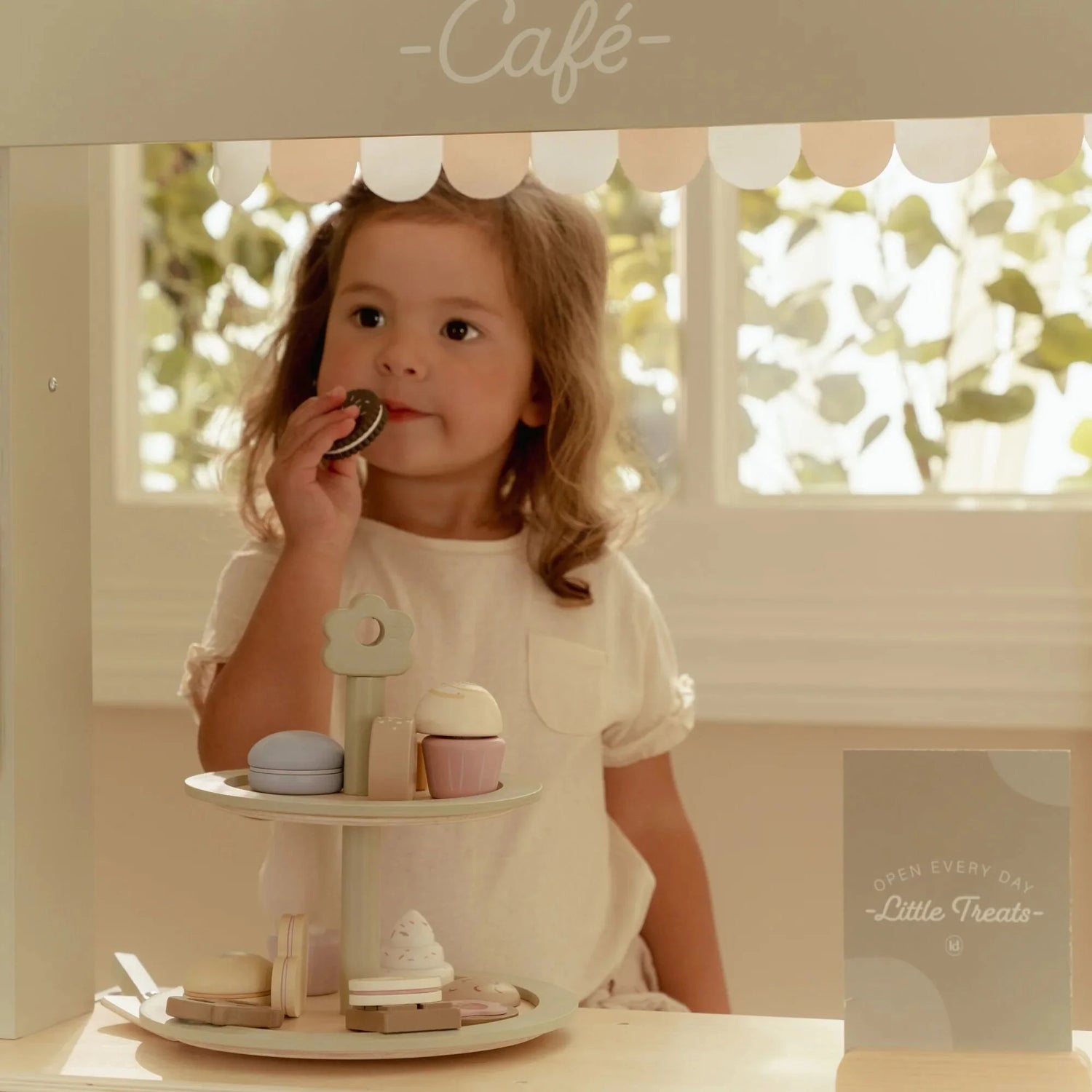 Étagère en bois - Vert