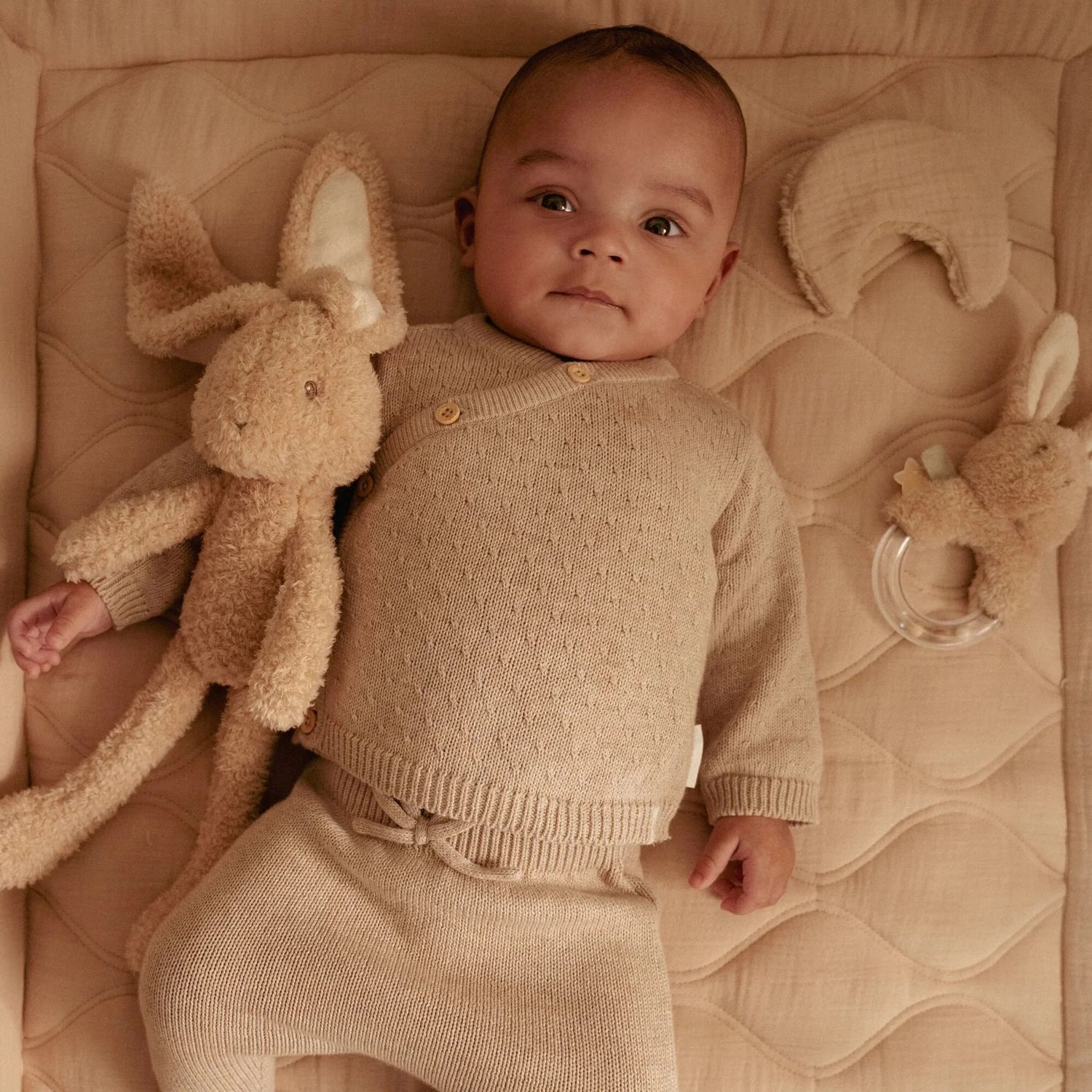 Gilet - Beige - Newborn Naturals