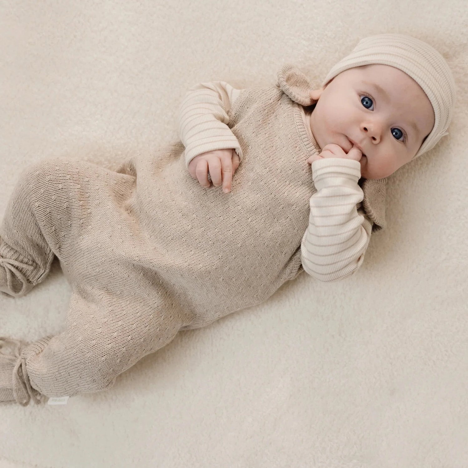 T-shirt à manches longues - Beige - Newborn Naturals