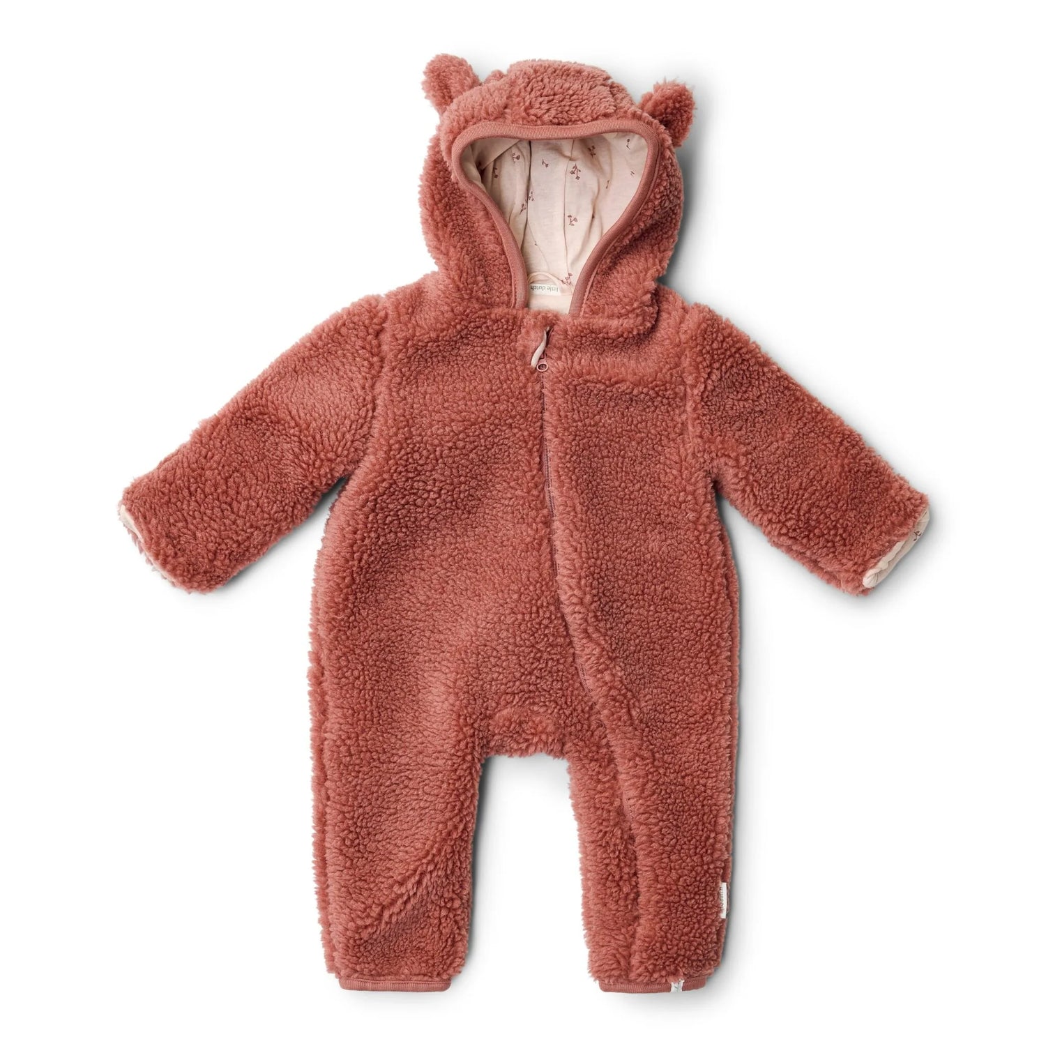 Combinaison en peluche - Rose - Newborn Naturals
