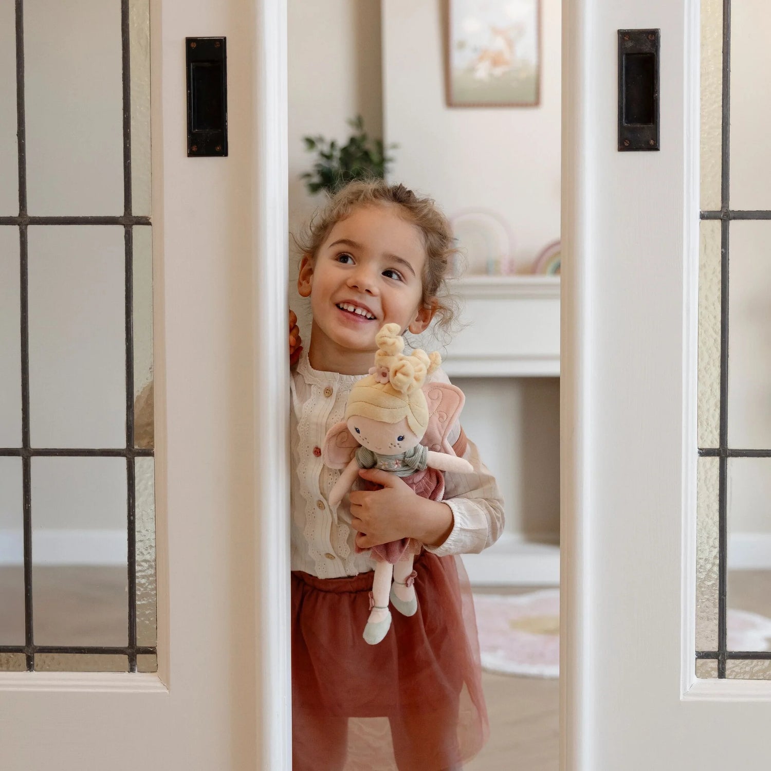 Poupée câline Fée Mila - 35 cm