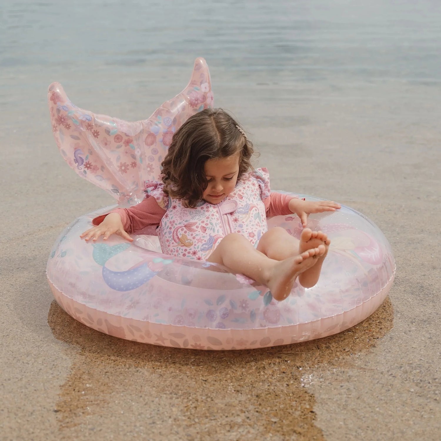 Gilet de natation - Rose - Dreamy Mermaid - 2-3 ans