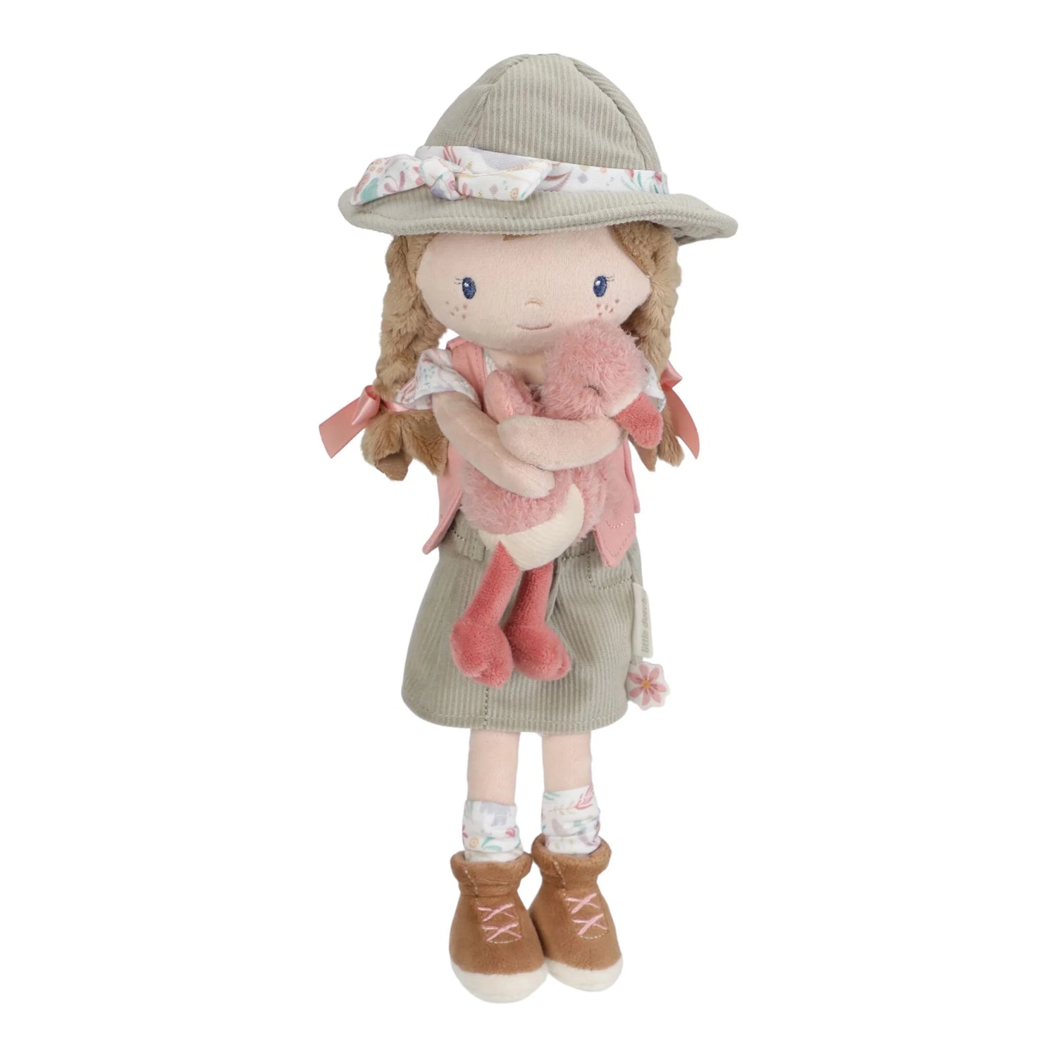 Poupée câline Ranger Rosa - 35 cm - Safari Friends
