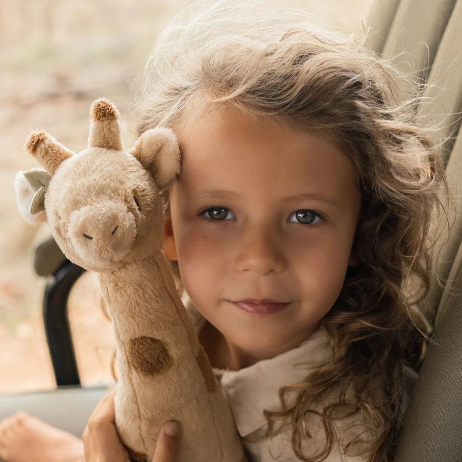 Peluche Girafe - Jaune