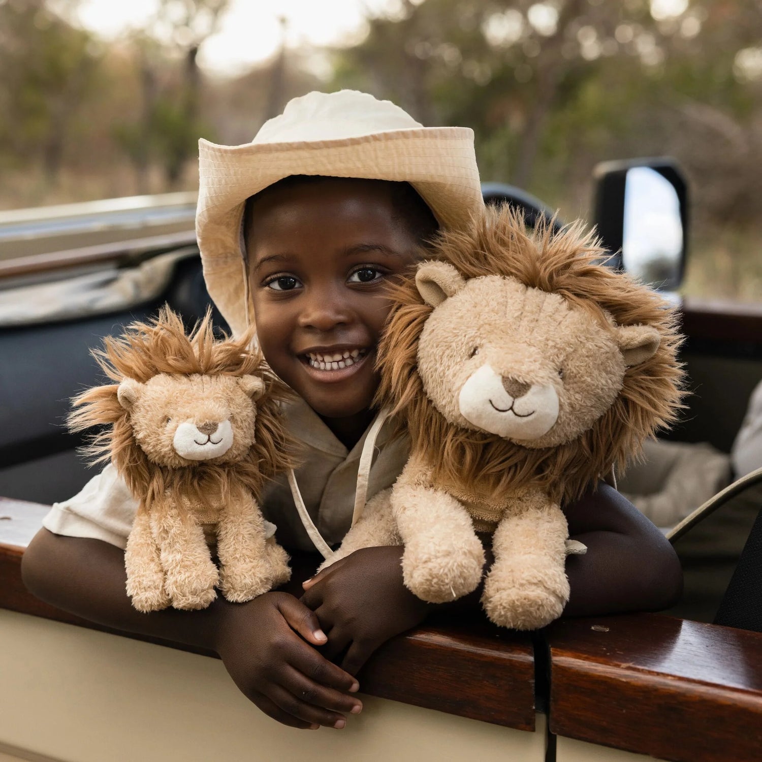 Peluche Lion - 25 cm -  Little Safari Friends