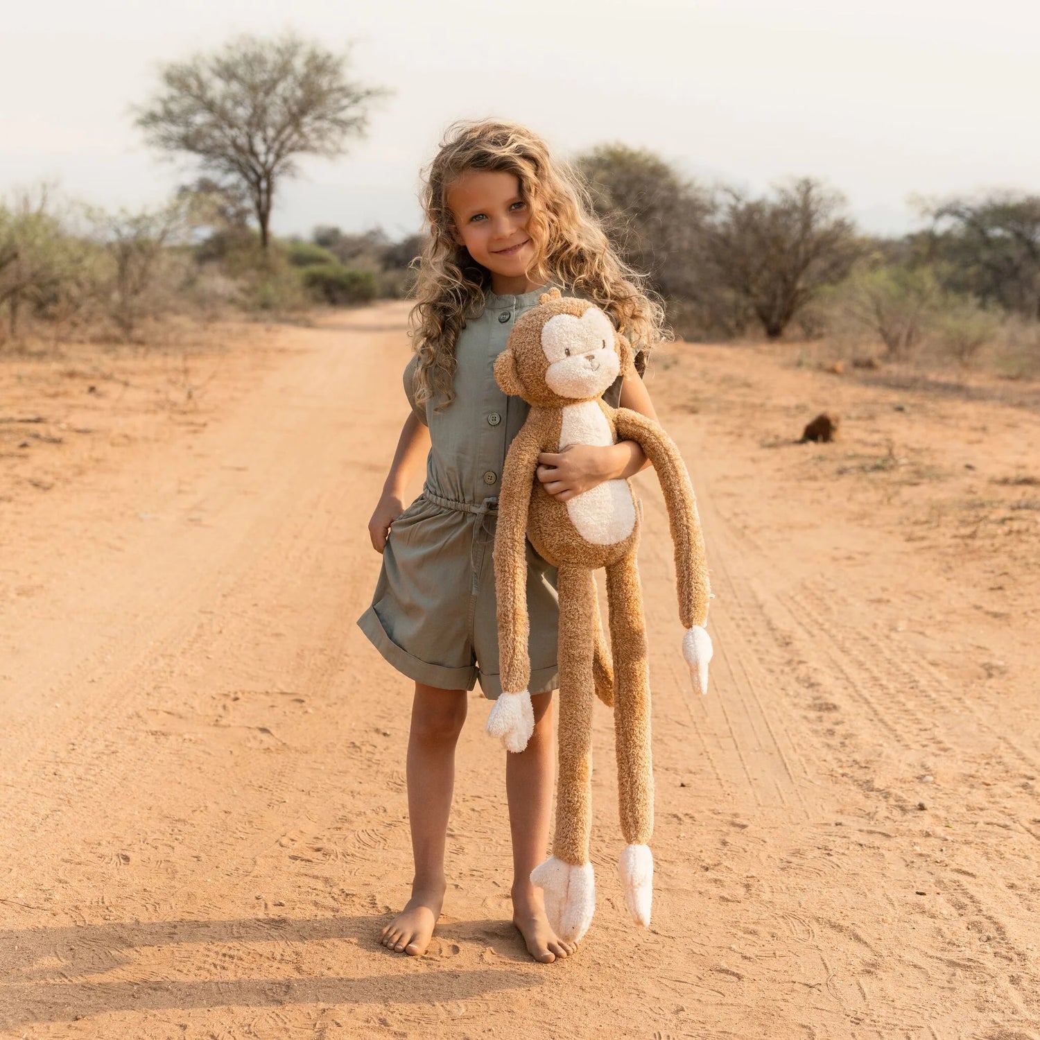 Peluche Singe Pendu XL ­ - Safari Friends
