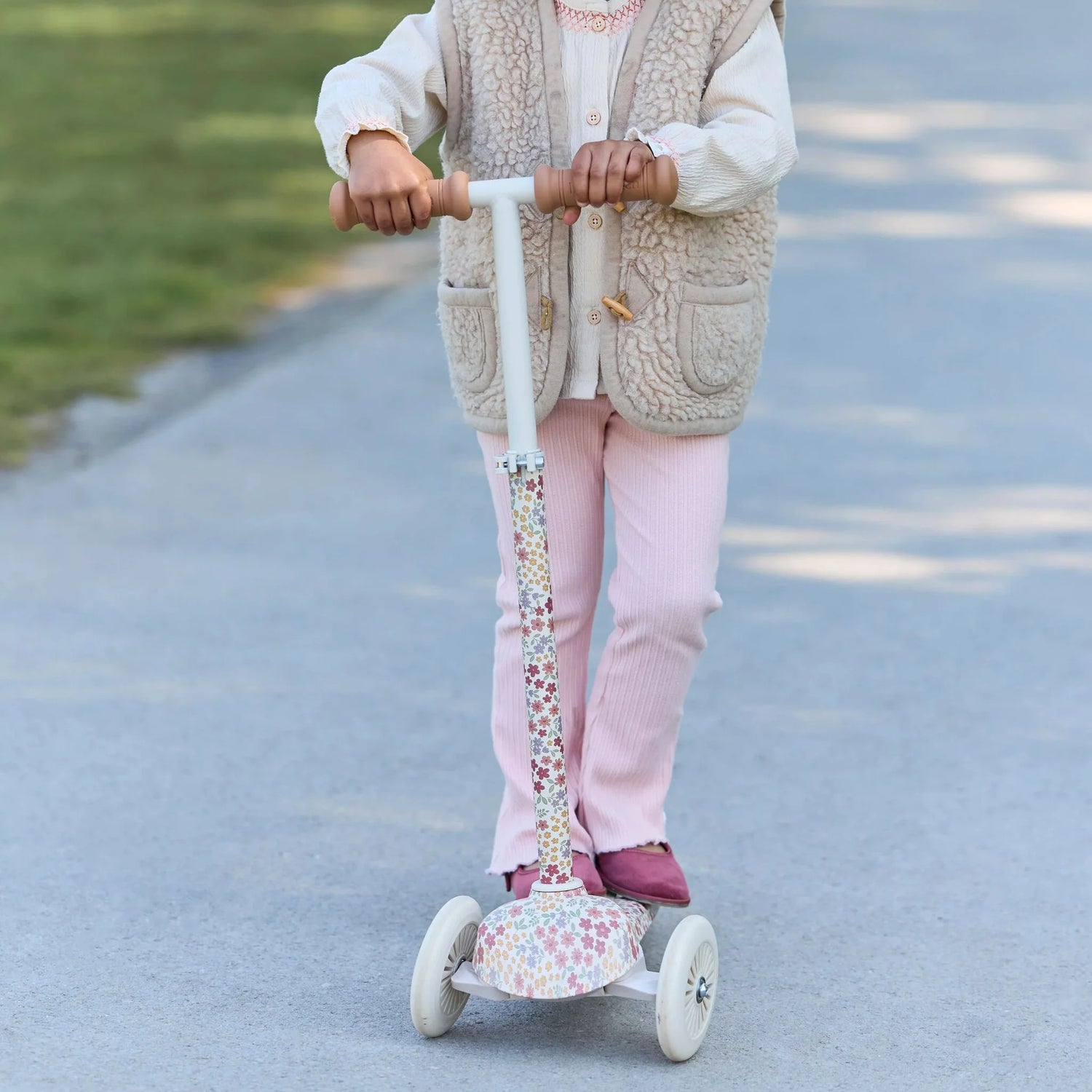 Scooter - Trottinette 3 roues - Blanc