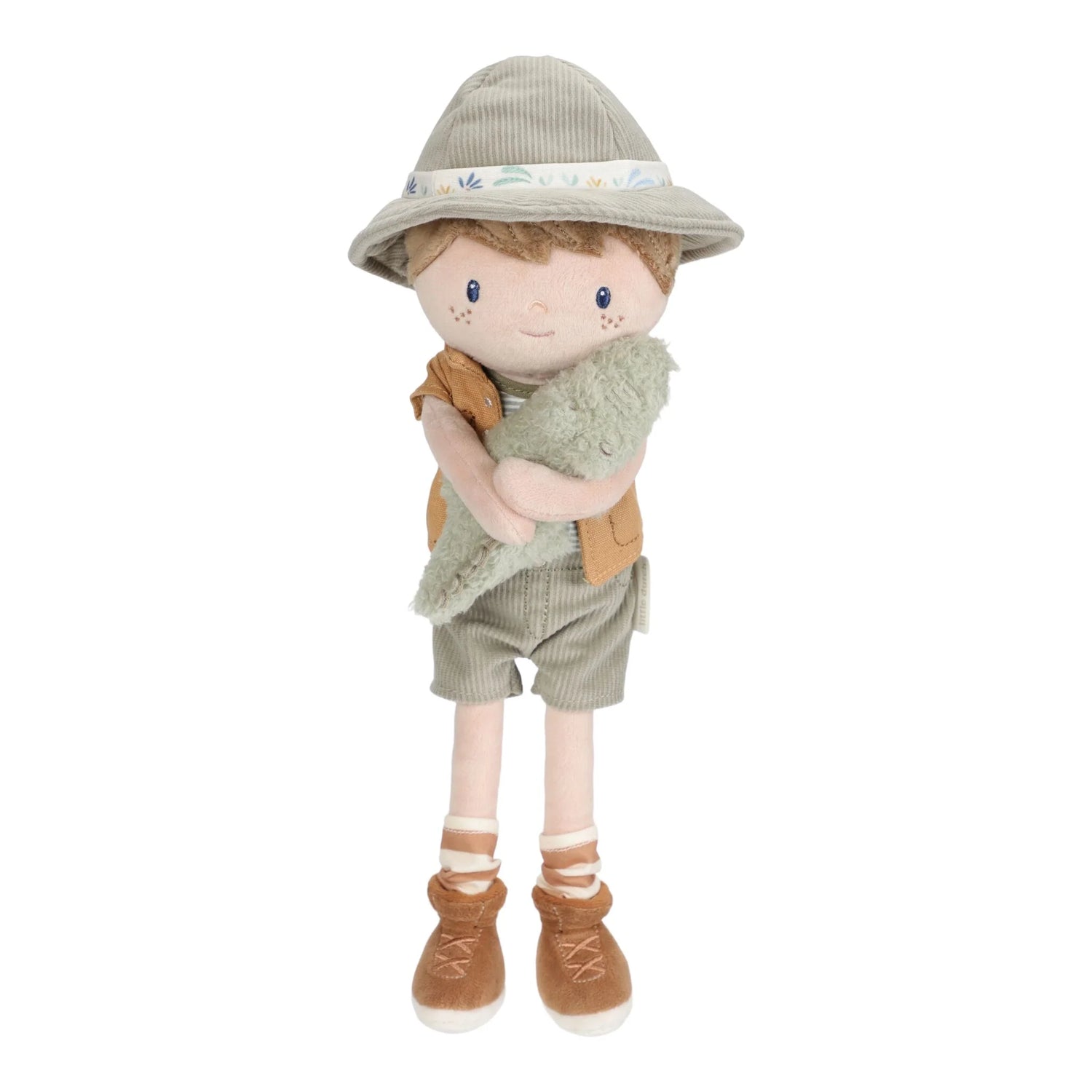 Poupée câline Ranger Jim - 35cm-  Safari Friends