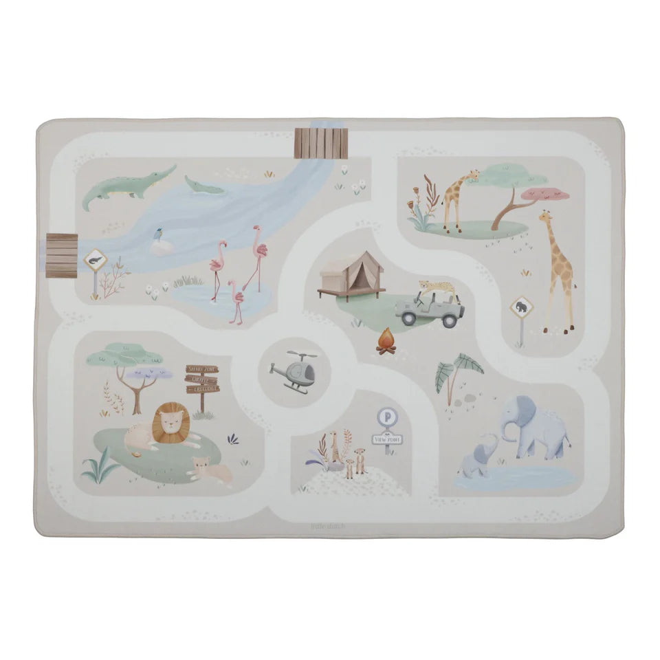 Voiture Tapis de jeu Safari - Beige - Safari Friends
