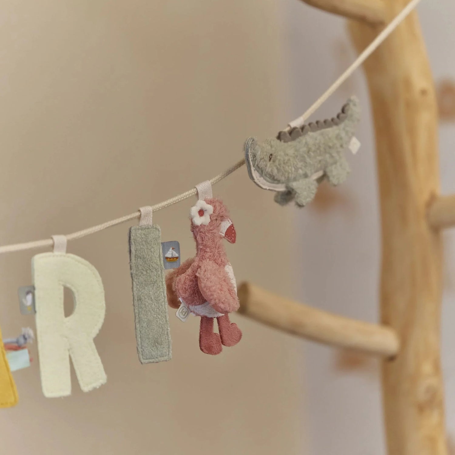 Girlanden-Anhänger – Flamingo – Little Safari Friends