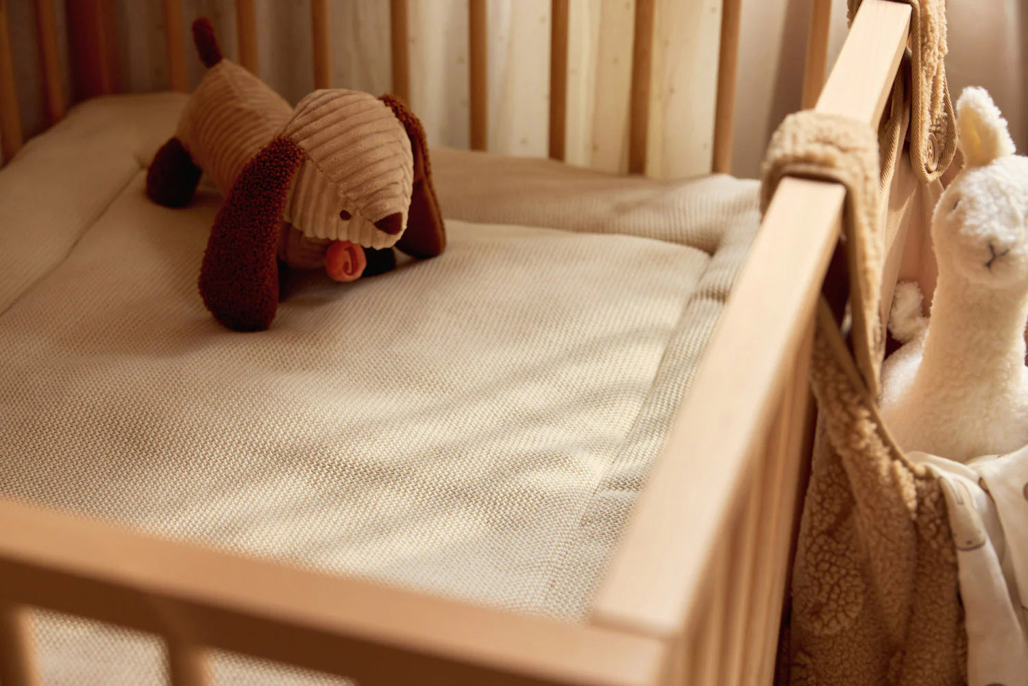 Tapis de Parc - Basic Knit - Oatmeal liste 