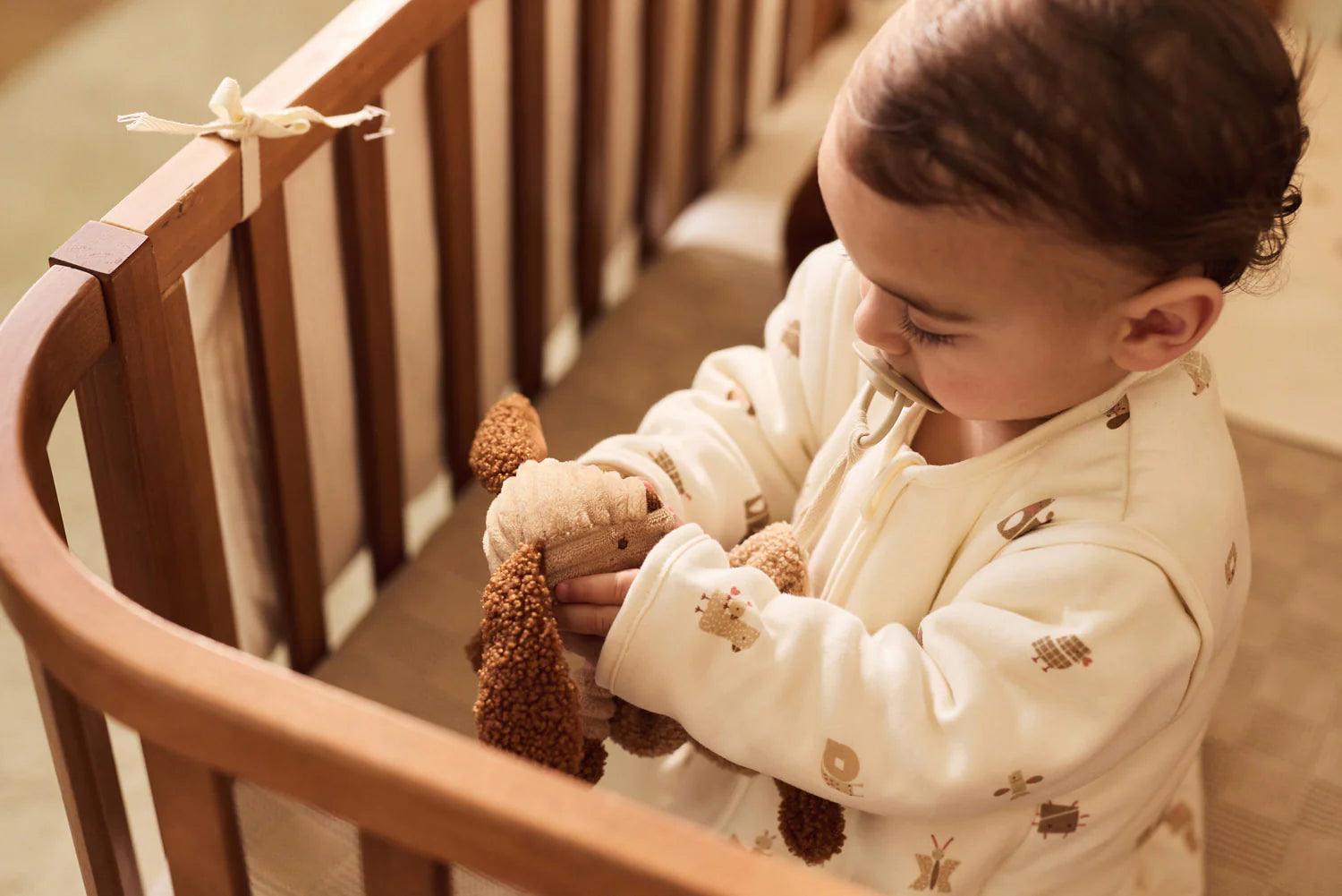 Kuscheltier - Schnullerhalter - Animal Friends - Hund Diego