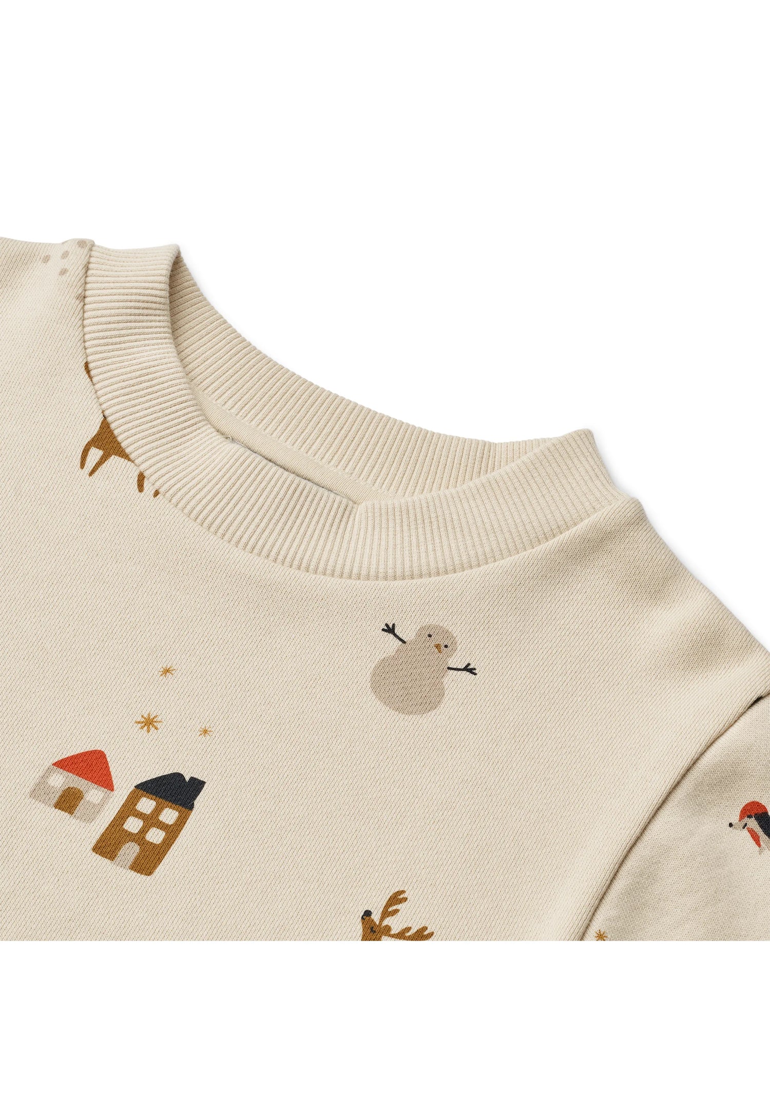 Sweatshirt  Thora Printed - Holiday sandy