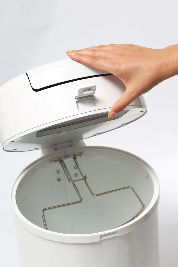 Poubelle à langes | Blanc