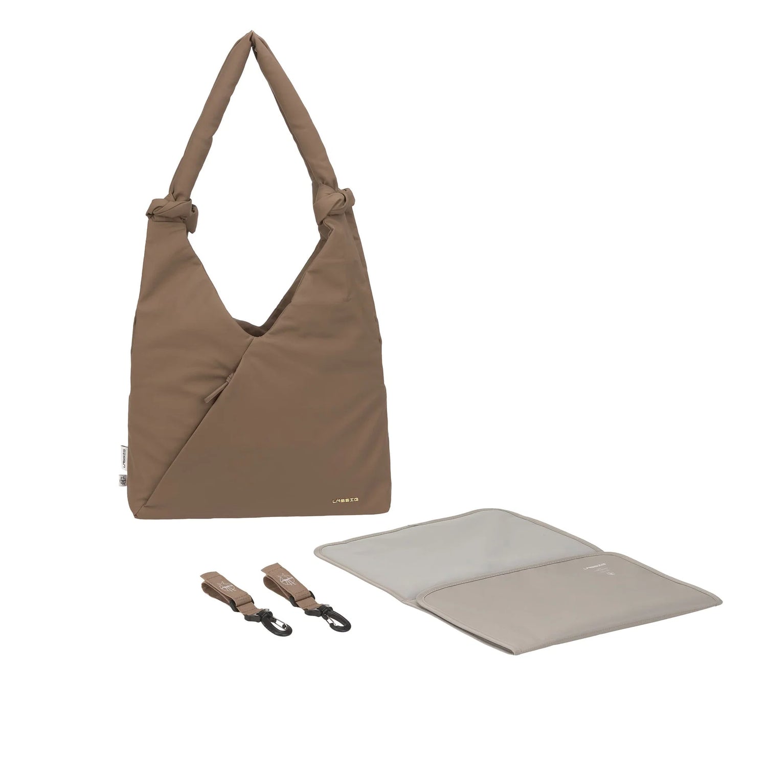Sac à langer bandoulière - Teya, Noisette