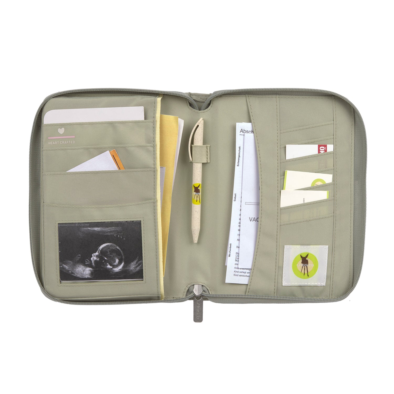 Pochette carnet de santé, mint