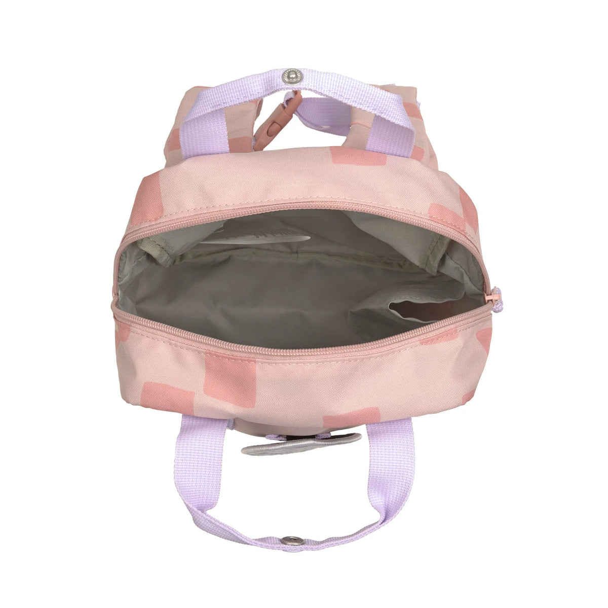 Sac à dos carré de la maternelle - Pattern Party, rose