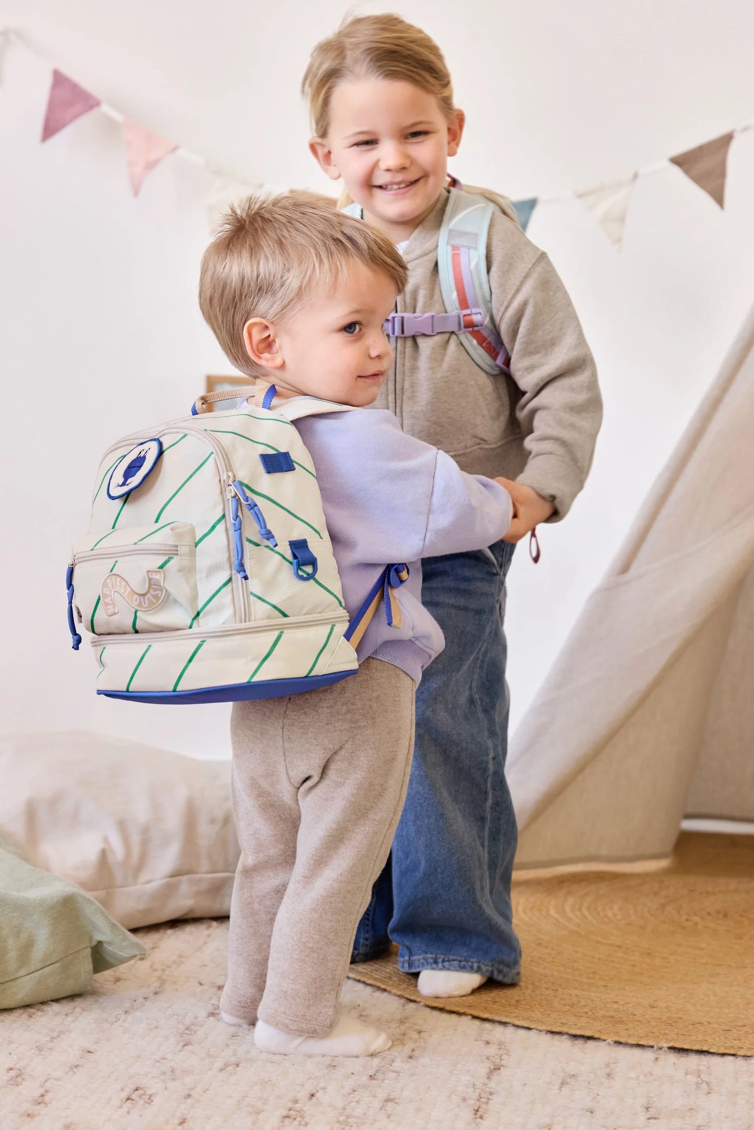 Sac à dos de la maternelle Mini - Happy Trails, Grenouille